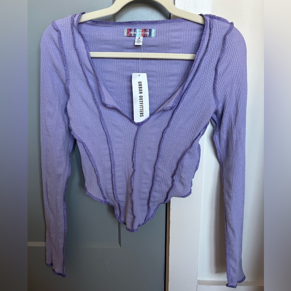 Urban Outfitters Lavender Long Sleeve Too